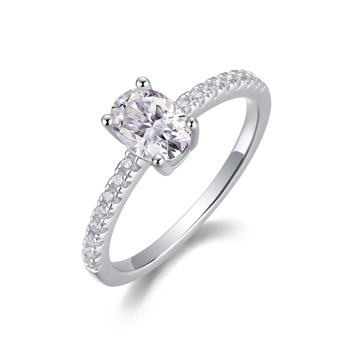 Raia Oval Cut Ring